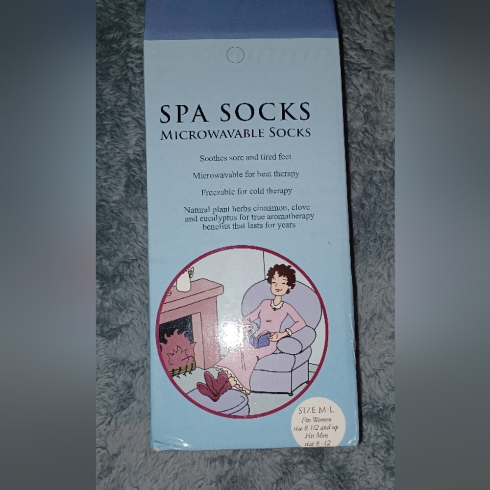 Microwavable Socks - Blue